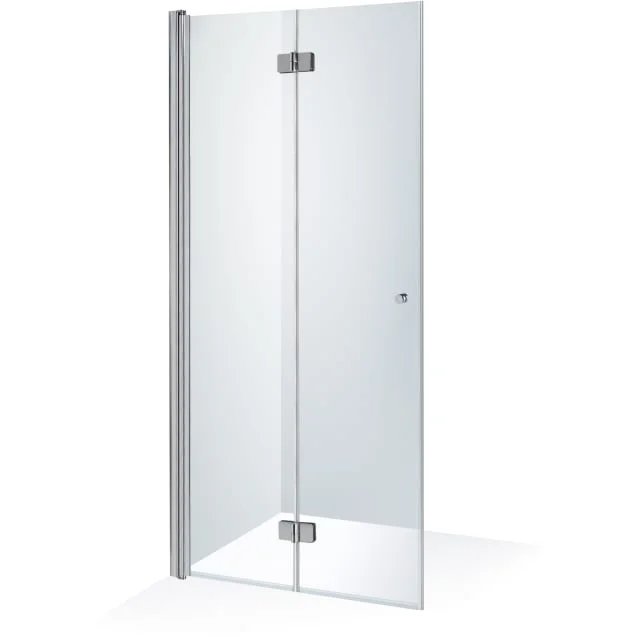 Brasta Simona dusjdør, 77,3 cm, venstre, klart glass, krom profil | KAMX018080190 Brasta Simona dusjdør, 77,3 cm, venstre, klart glass, krom profil | KAMX018080190