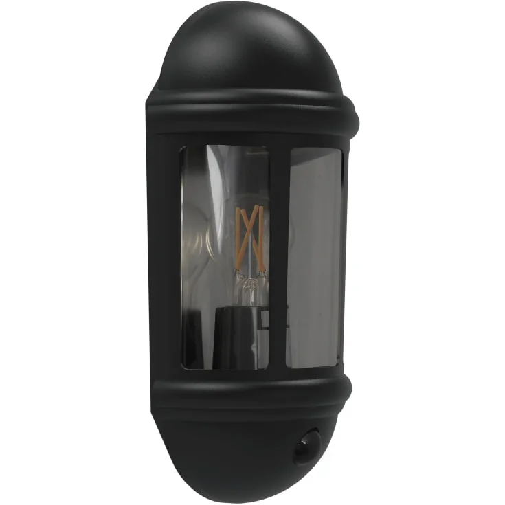4lite Lantern Half utelys vegg med sensor | 4L2/3411 4lite Lantern Half utelys vegg med sensor | 4L2/3411