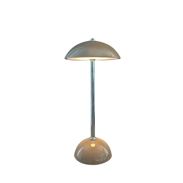 Veli Line Suave oppladdningsbar bordlampe, grå | VL 41300