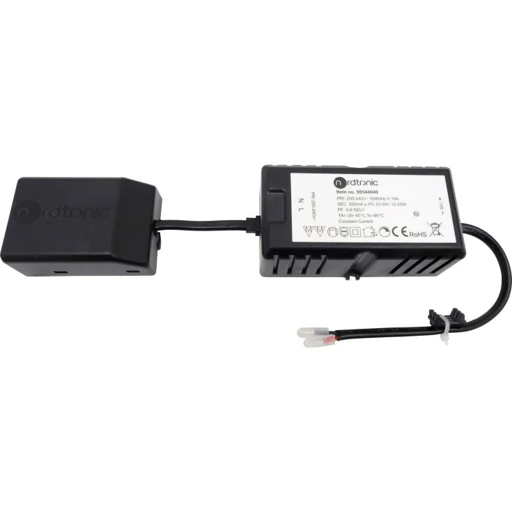 Nordtronic G2 driver for Low Profile Flexible innfelte spotlights, 25W | 98544040 Nordtronic G2 driver for Low Profile Flexible innfelte spotlights, 25W | 98544040