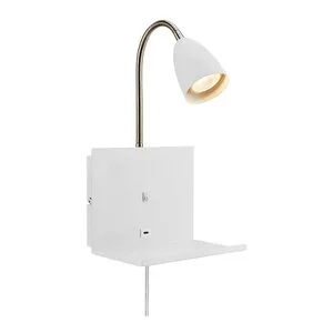 Cuarto vegglampe 27 cm hvit v:7976984 Cuarto vegglampe 27 cm hvit v:7976984