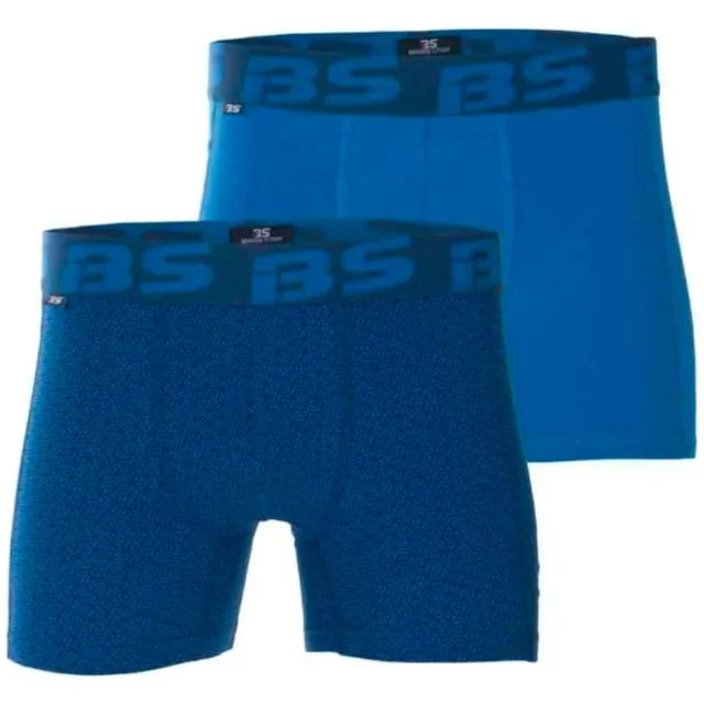 Bekken & Strøm Skrukkelia boxershorts, unisex, str. XL, blå | 676755