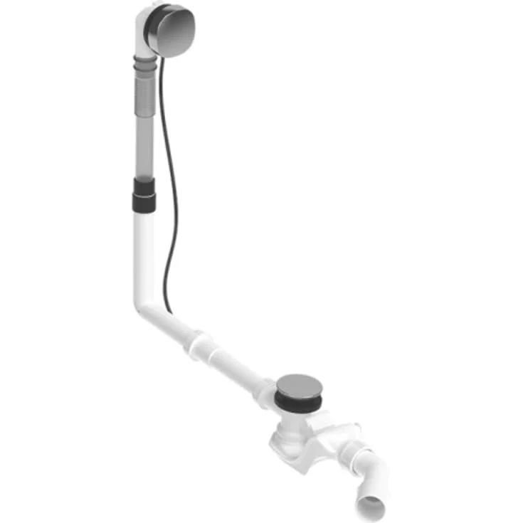 Duravit av- og overløpssett, 85 cm, krom | 792206000001000 Duravit av- og overløpssett, 85 cm, krom | 792206000001000