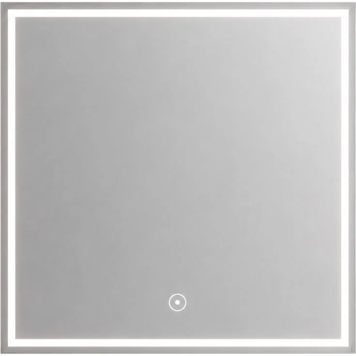 Cassøe Luca speil med lys, dimbar, touch, 80×80 cm | Luca80 Cassøe Luca speil med lys, dimbar, touch, 80×80 cm | Luca80