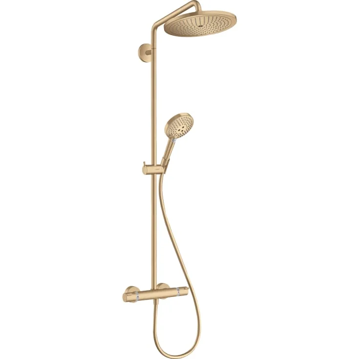 Hansgrohe Croma Select S 280 dusjsett, børstet bronse | 26890140