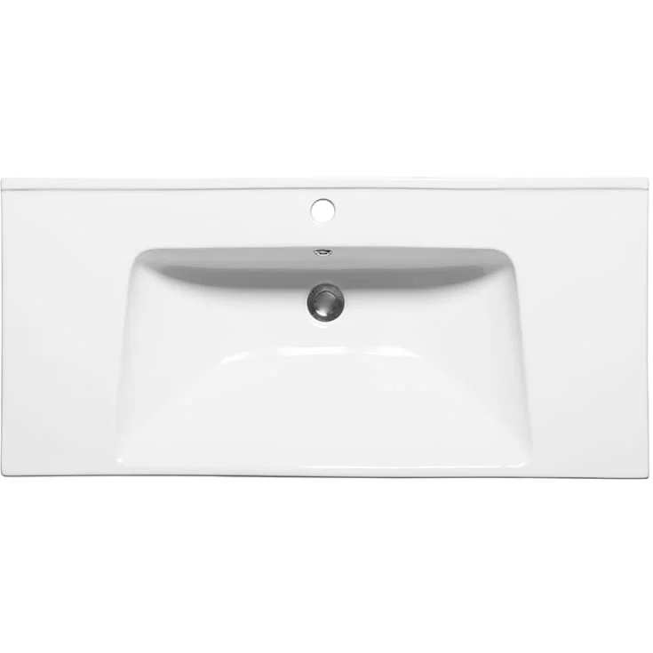 Westerbergs Hav møbelservant, med overløp, 101×46,5 cm, Hvit | 20074003