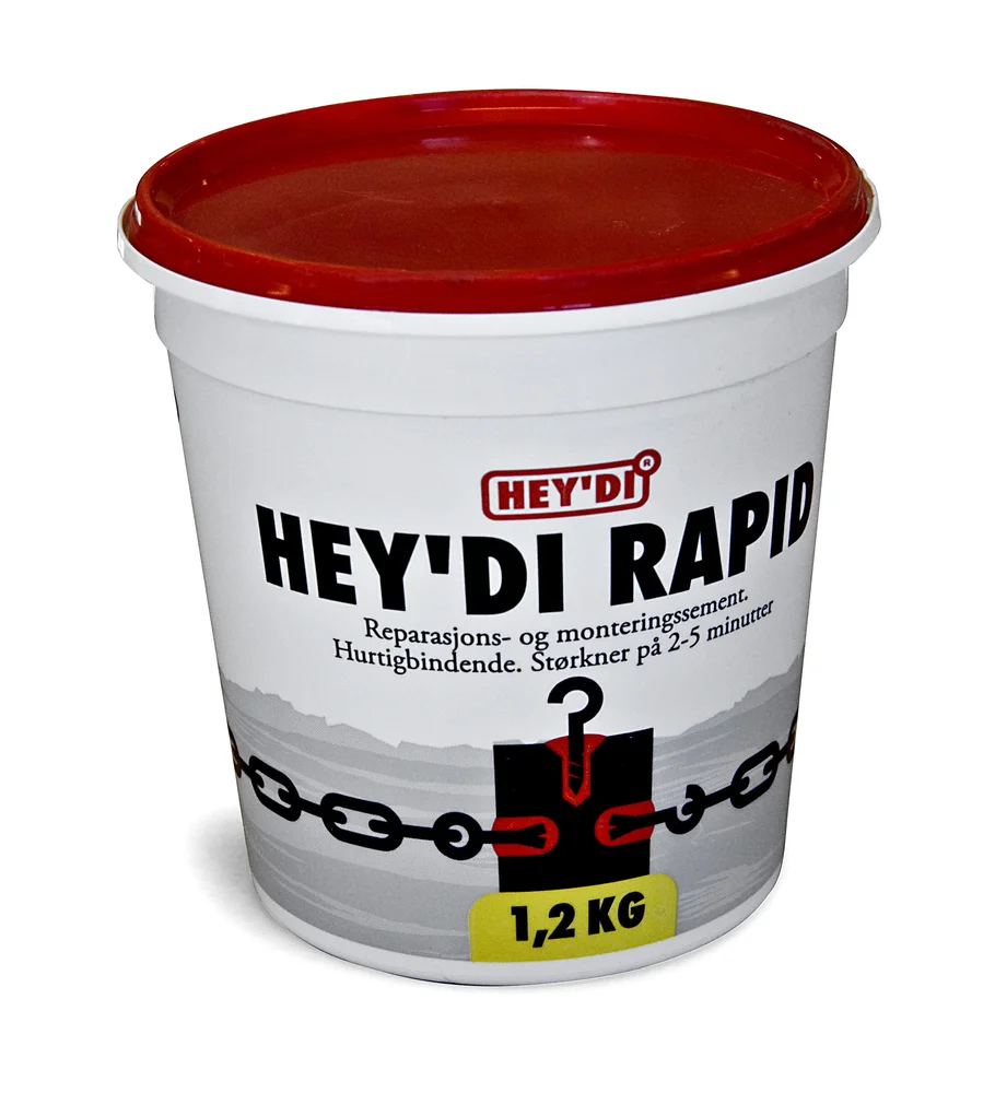 MØRTEL RAPID 1.2KG SPESIALMØRTEL REPARASJON MONTASJE v:3703144