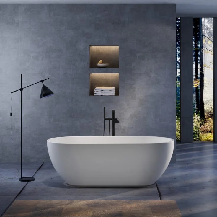Bathlife Trygg badekar, 170×75 cm, hvit | 40910392 Bathlife Trygg badekar, 170×75 cm, hvit | 40910392
