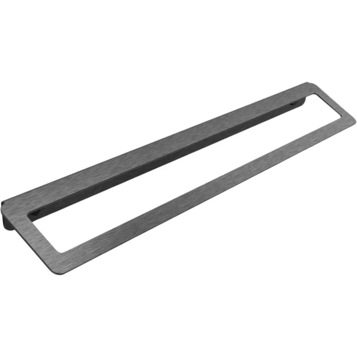Aloop X håndklestang, 59,5 cm, børstet sort | a_b33600s Aloop X håndklestang, 59,5 cm, børstet sort | a_b33600s