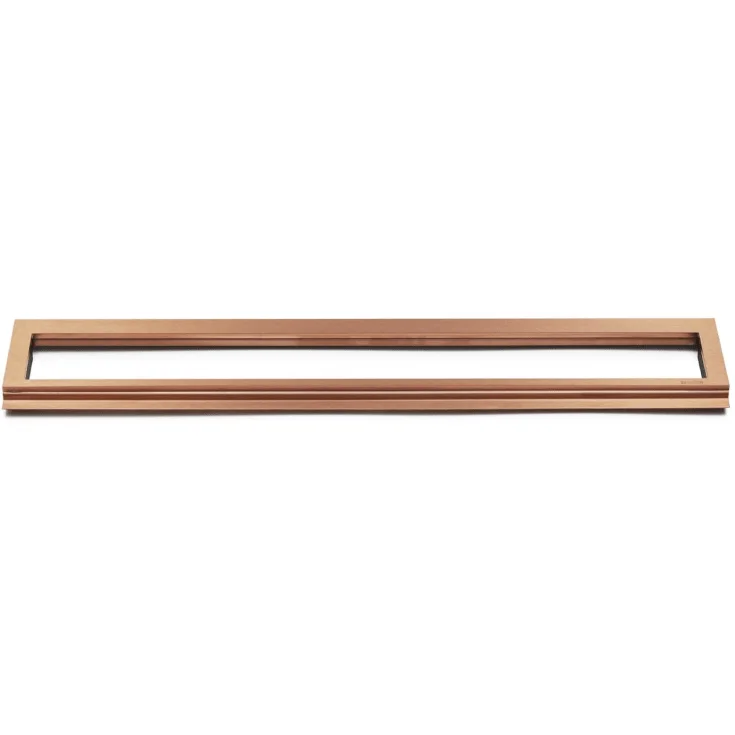 Unidrain HighLine Colour ramme, 900 mm, høyde 10 mm, kobber | 3400163