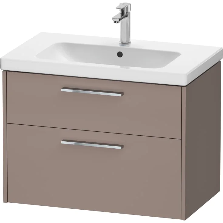 Duravit D-Code servantskap, 78,4x46 cm, brun matt | DC4672010430000