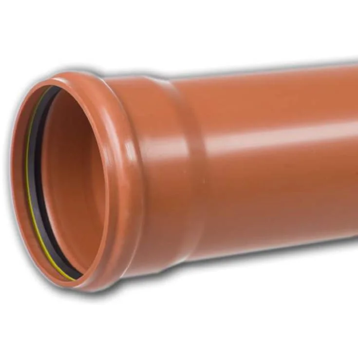Kloakkrør 110 mm PP, SN8, 1000 mm | 0520333100 Kloakkrør 110 mm PP, SN8, 1000 mm | 0520333100