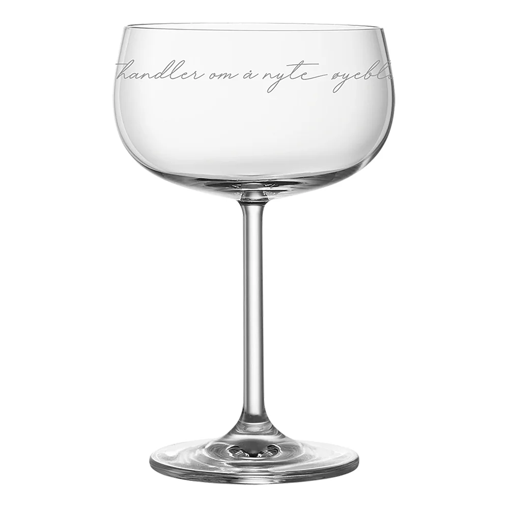 Champagneglass Det Handler Om Nye Øyeblikket v:5860712 Champagneglass Det Handler Om Nye Øyeblikket v:5860712