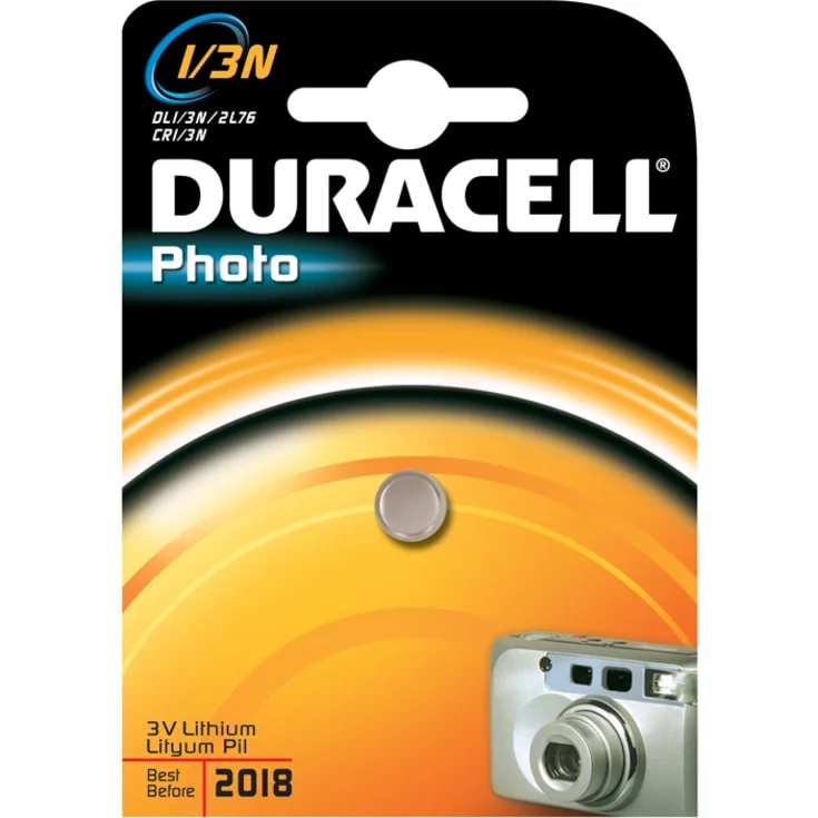 Duracell Photo 1/3N batteri, 1 stk. | 100011060 Duracell Photo 1/3N batteri, 1 stk. | 100011060