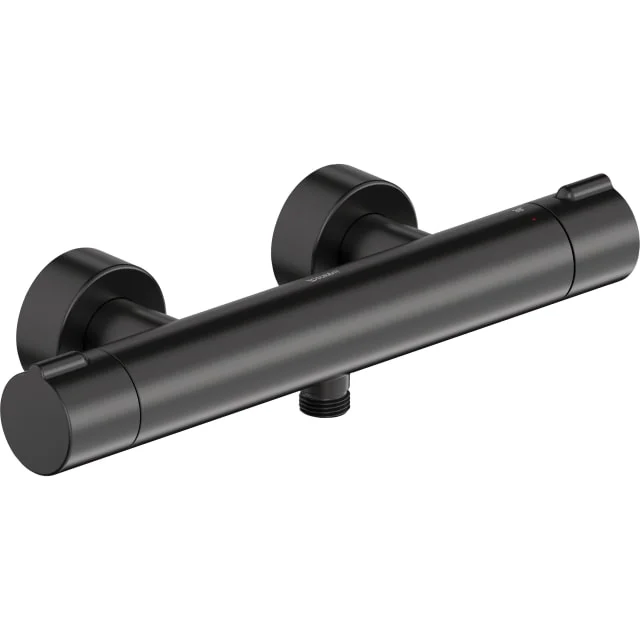 Duravit C.1 dusjbatteri, matt sort | C14220000046
