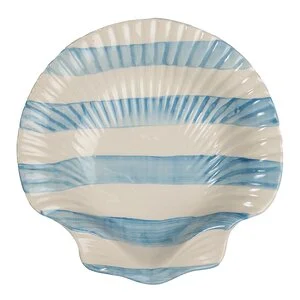 Armona tallerken 23,5 cm stripe lys blå/hvit v:3401547 Armona tallerken 23,5 cm stripe lys blå/hvit v:3401547