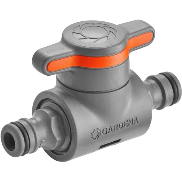 Gardena mellomkobling med ventil, 1/2" | 18266-20