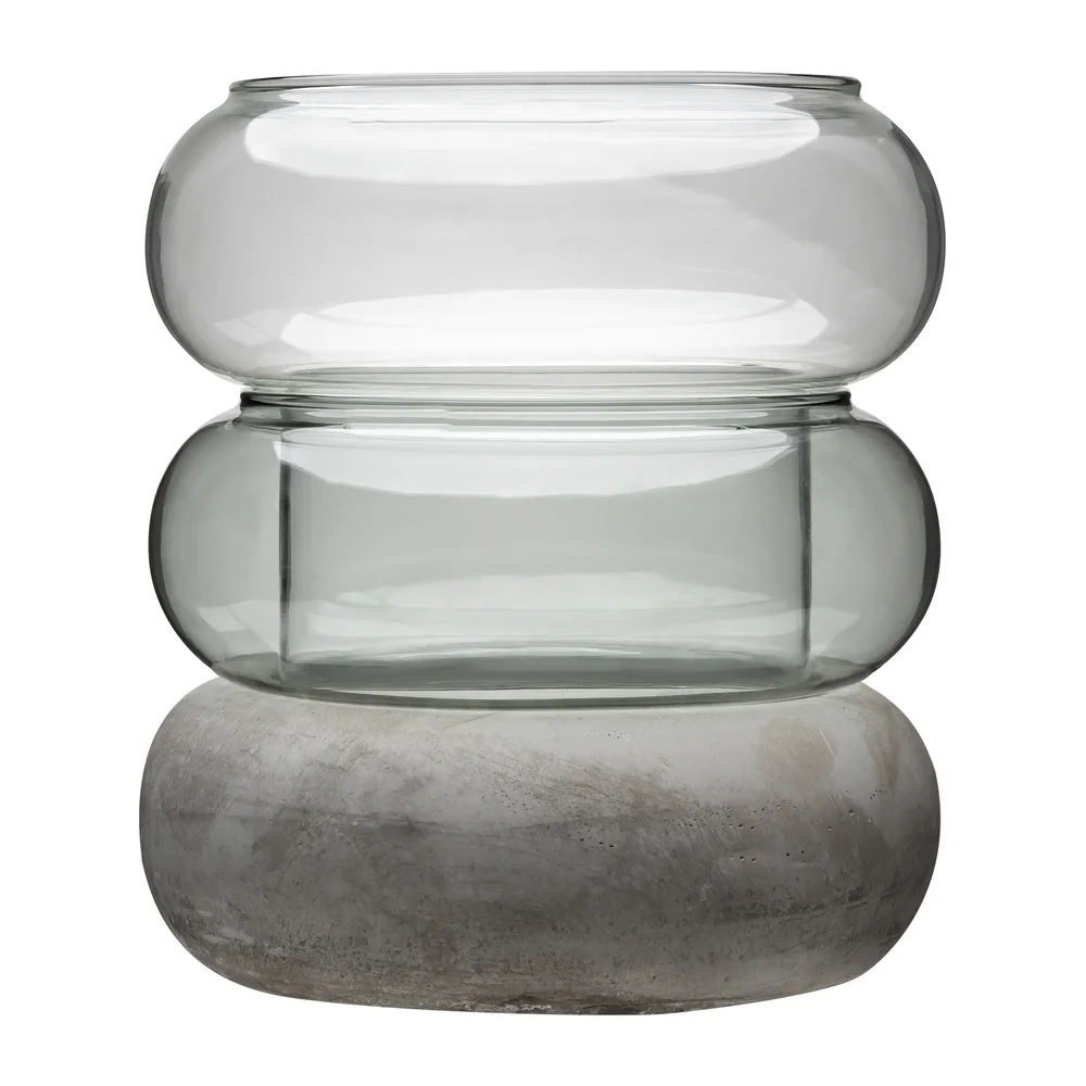 Bagel vase/lyslykt 22 cm v:4159604 Bagel vase/lyslykt 22 cm v:4159604