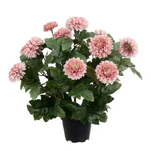 Chrysanthemum kunstig plante 30 cm lilla v:3801087