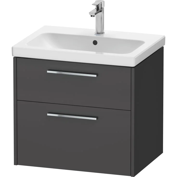 Duravit D-Code møbelpakke, 65x48 cm, sort matt | 930235311+pakke
