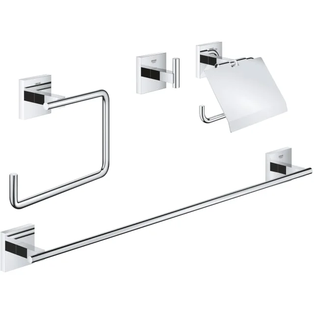 Grohe Start badetilbehørssett, krom | 41115000