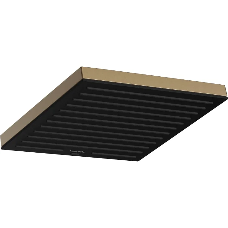 Hansgrohe Pulsify E dusjhode, 26×26 cm, børstet bronse | 24330140 Hansgrohe Pulsify E dusjhode, 26×26 cm, børstet bronse | 24330140