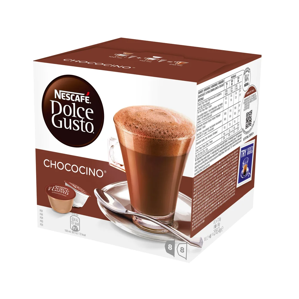 Kapsel sjokodrikk Chococino 16stk v:3471653 Kapsel sjokodrikk Chococino 16stk v:3471653