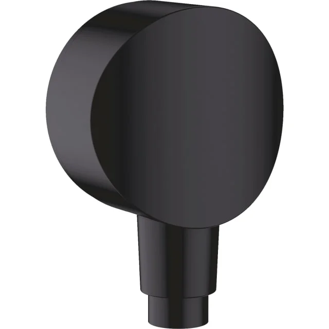 Hansgrohe FixFit slangeuttak S, med tilbakeslagsventil, sort matt | 26453670 Hansgrohe FixFit slangeuttak S, med tilbakeslagsventil, sort matt | 26453670