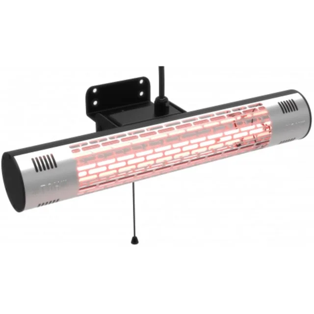 Hortus infrarød terrassevarmer veggmodell GT, 1500W, sort | 211-358 Hortus infrarød terrassevarmer veggmodell GT, 1500W, sort | 211-358