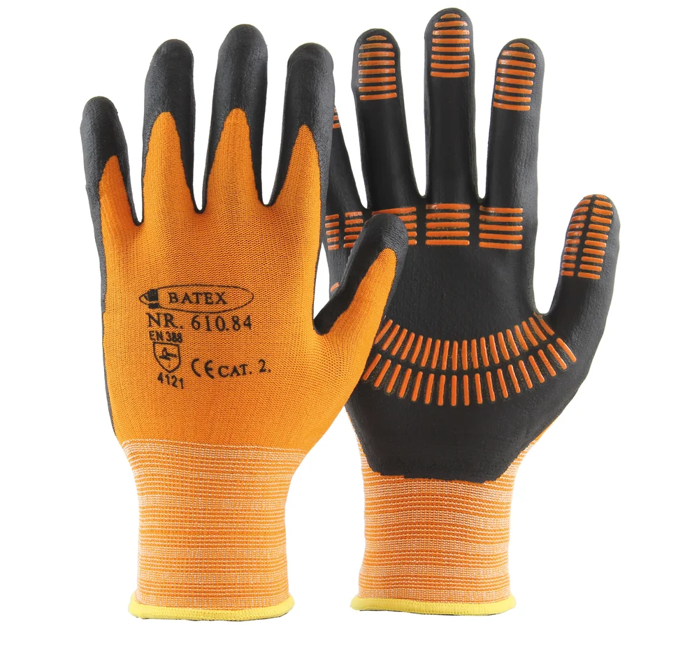 Mekanikerhanske Softgrip med gripebelegg i håndflaten. 10 v:2713238