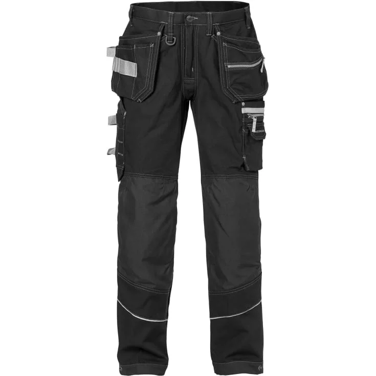 Fristads Gen Y arbeidsbukse, sort, str. C58 | 110313-940_C58