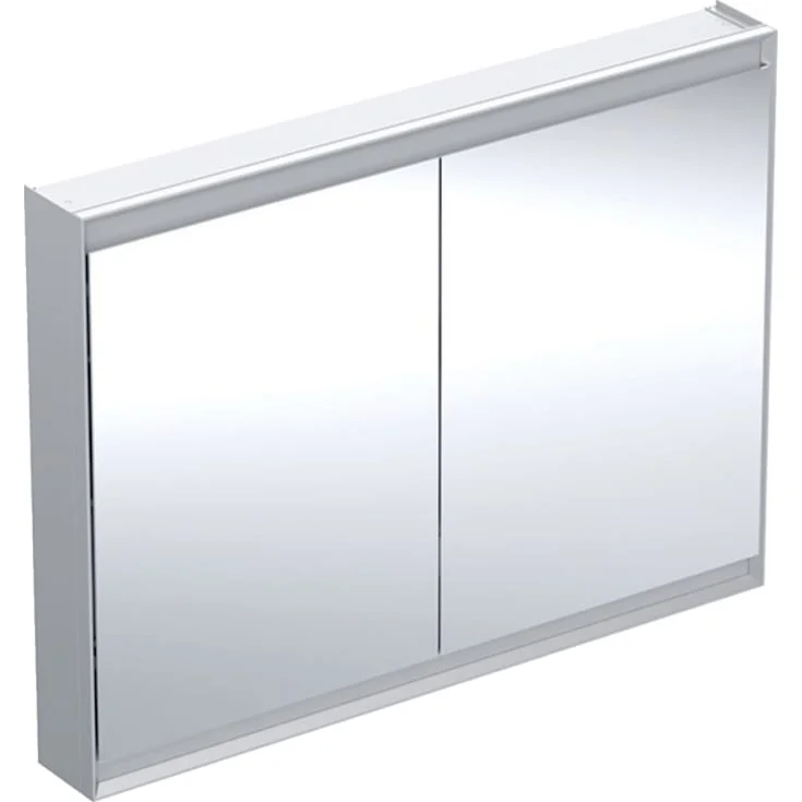 Geberit One speilskap, 120x90 cm, aluminium | 505.815.00.1