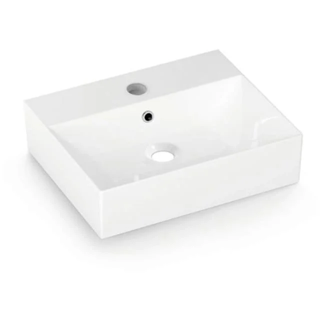 Bathco Bruselas toppmontert servant, 50×42 cm, hvit | 4105 Bathco Bruselas toppmontert servant, 50×42 cm, hvit | 4105