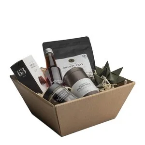 Gavekurv m/kaffe te og søtsaker 845g v:5271468