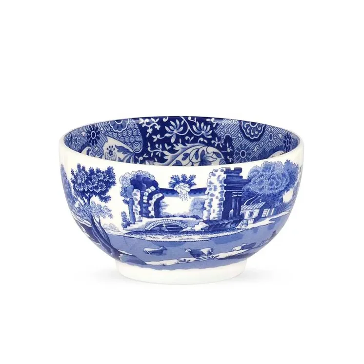 Blue Italian dyp skål v:7366935
