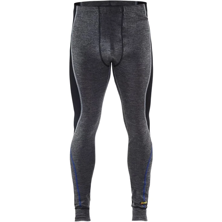 Blåkläder Workwear 1849 termounderbukser i merinoull, grå/sort, str. 5XL | 1849-1732-9699_5XL Blåkläder Workwear 1849 termounderbukser i merinoull, grå/sort, str. 5XL | 1849-1732-9699_5XL