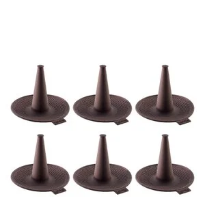 Bagelform i silikon 6 stk brun v:7654825 Bagelform i silikon 6 stk brun v:7654825