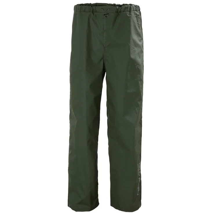 Helly Hansen Mandal regnbukse, mørkegrønn, str. L | 70429-480_L Helly Hansen Mandal regnbukse, mørkegrønn, str. L | 70429-480_L