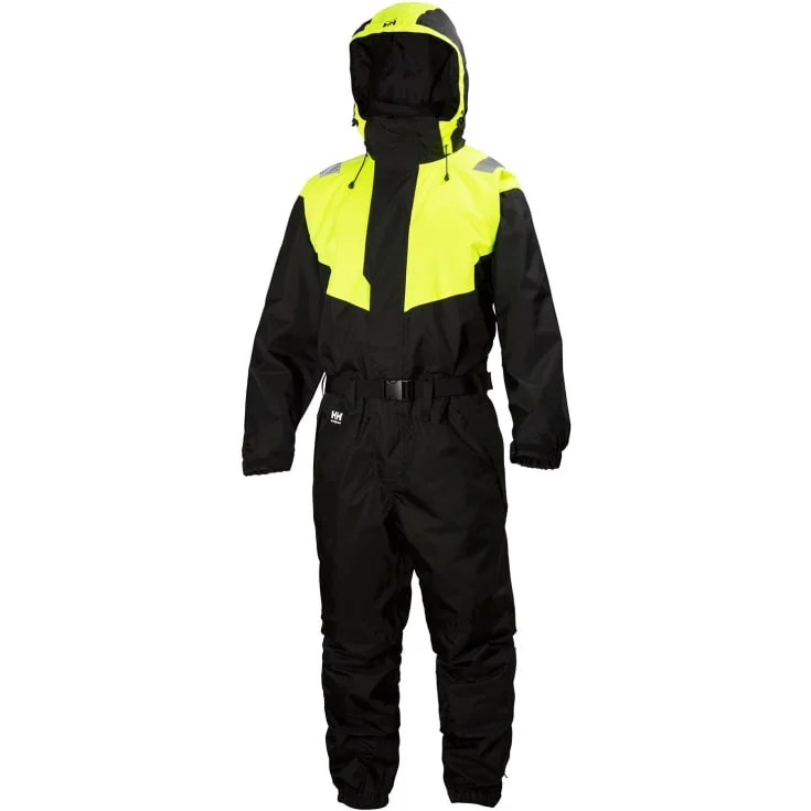Helly Hansen Leknes termodress, sort/gul, str. C52 | 71613-993_C52