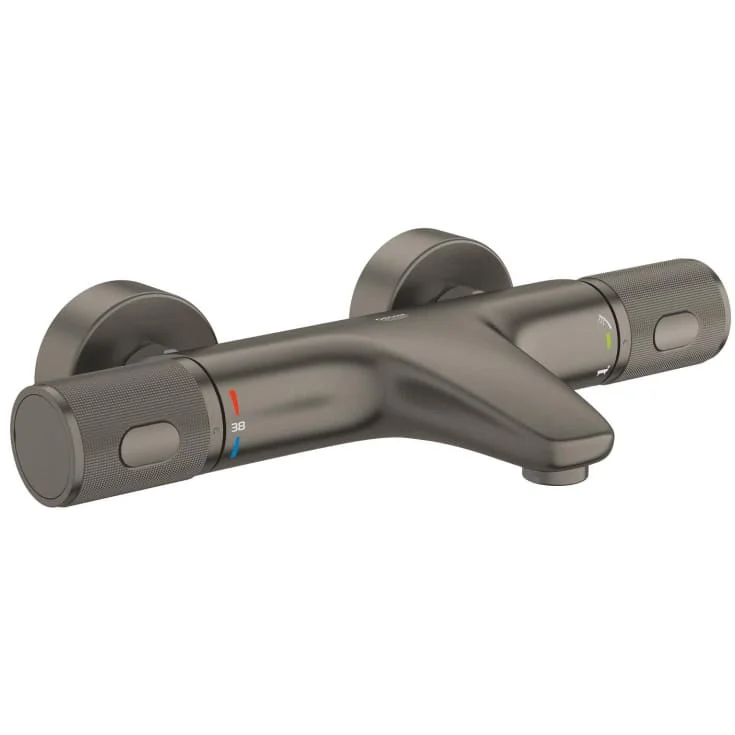 Grohe Precision Feel badekarbatteri, børstet sort krom | 34788AL0