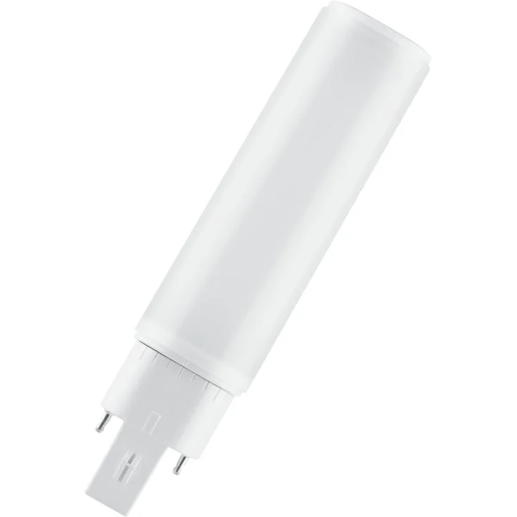 Osram Dulux G24d-1 LED kompaktlysrør, 6W, 3000K | 4058075558106 Osram Dulux G24d-1 LED kompaktlysrør, 6W, 3000K | 4058075558106