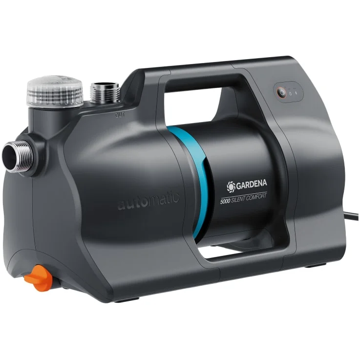 Gardena 5000 Silent hagepumpe, bluetooth, 45x20x24 cm | 09072-20 Gardena 5000 Silent hagepumpe, bluetooth, 45x20x24 cm | 09072-20