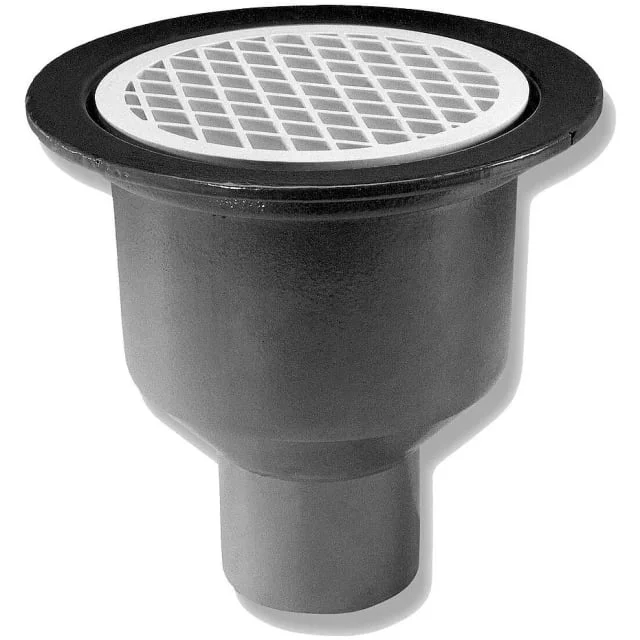 Purus Heavy sluk, for betong og flis, Ø110 mm, støpejern | 3401415