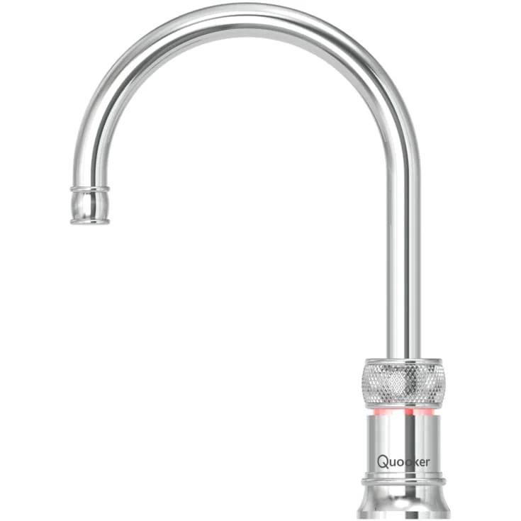 Quooker Classic Nordic Round kran med kokende vann, krom | Q211530102