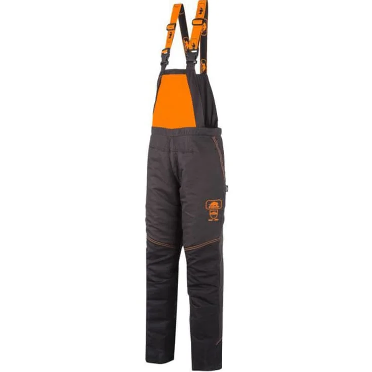 BasePro sagbeskyttelsesbukse, koksgrå/hi-vis oransje, str. L | 1RG1_L BasePro sagbeskyttelsesbukse, koksgrå/hi-vis oransje, str. L | 1RG1_L