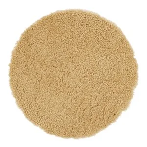 Sitteunderlag new zealand saueskinn kort ull 34 cm honey v:3819279