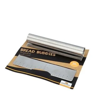 Bread Buddies deigskrape 15 cm rustfritt stål v:9842989