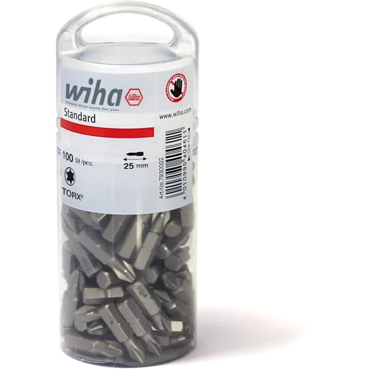 Wiha torx 20 bits - 100stk | 636775