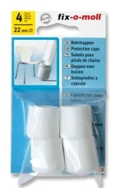 Stolbenhylse 22mm hvit 4stk v:8399639 Stolbenhylse 22mm hvit 4stk v:8399639