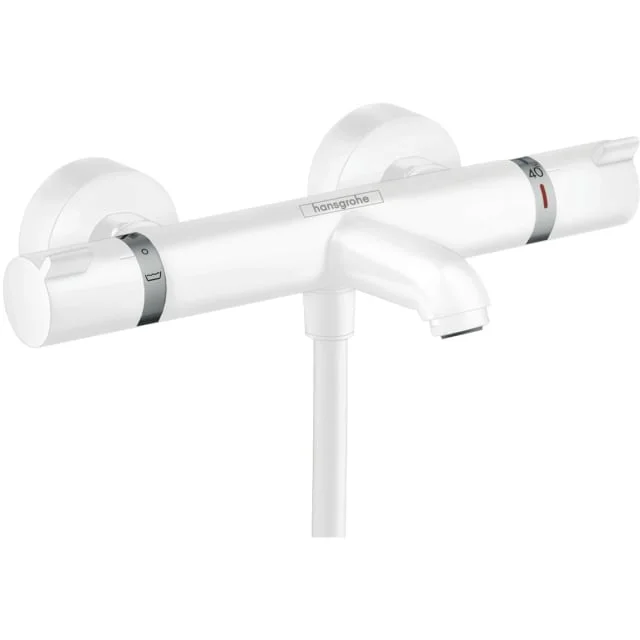 Hansgrohe Ecostat Comfort badekarbatteri, matt hvit | 13114700